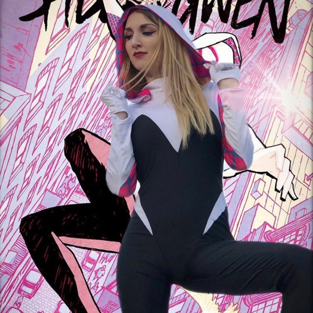 Women’s Spider Gwen Cosplay / Halloween Costume